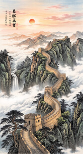 长城风景画