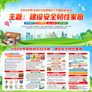 2026国际减灾日