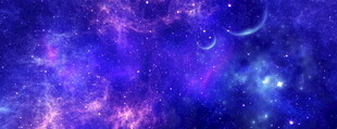 璀璨星空背景图