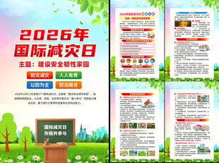 2026年国际减灾日
