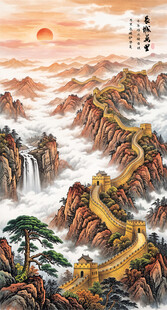 国画长城