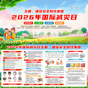 2026国际减灾日