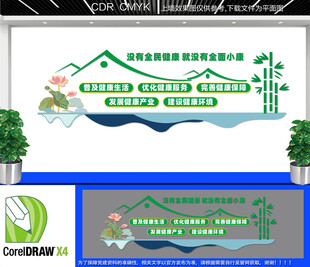 健康中国行动文化墙