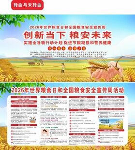 2026年全国粮食安全宣传周