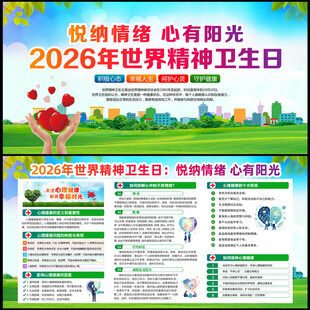 2026年世界精神卫生日