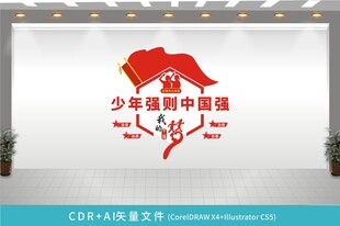 少年强则中国强文化墙