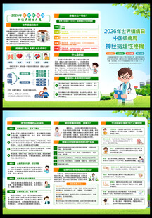 2026年中国镇痛周三折页