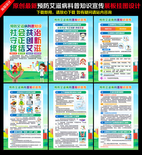 艾滋病展板
