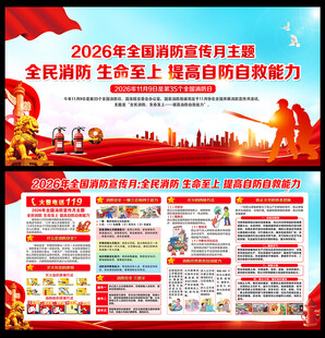消防安全宣传栏
