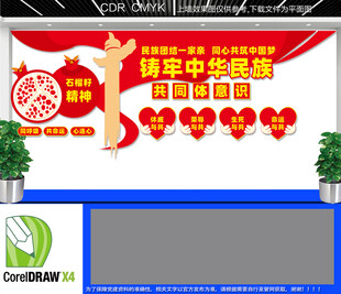 共同体意识民族团结文化墙