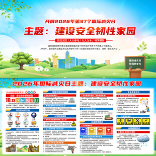 2026年国际减灾日
