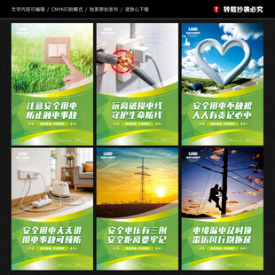 安全用电展板