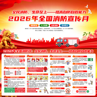 2026全国消防宣传月