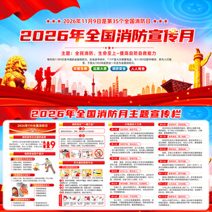 2026全国消防宣传月