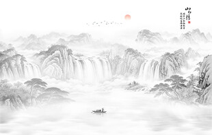 国画山水情