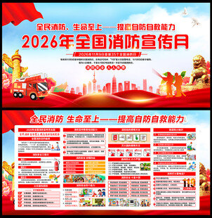 全民消防生命至上提高自防自救能