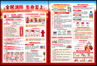 消防宣传单