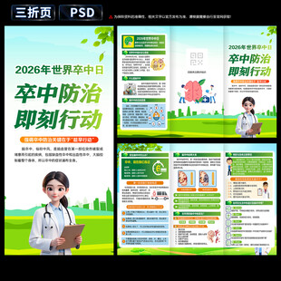 卒中折页