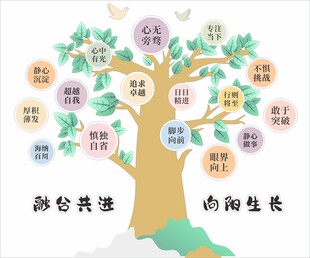融公共进向阳生长树
