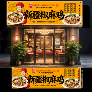 新疆椒麻鸡门头