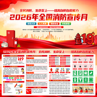 2026年全国消防月消防日