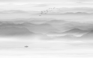 水墨山水画