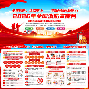 2026全国消防宣传月